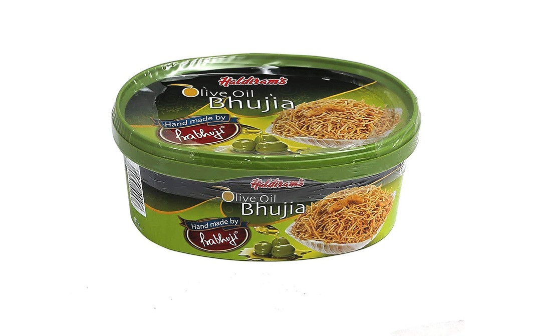 Haldiram's Prabhuji Olive Oil Bhujia    Container  400 grams